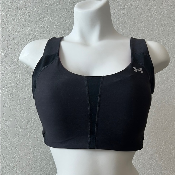 Under Armour Black Compression Sports Bra - Picture 1 of 3